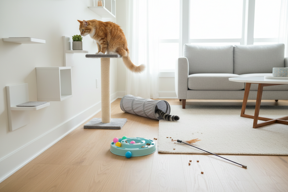 Indoor Cat Enrichment Ideas to Keep Curious Cats Active and Engaged