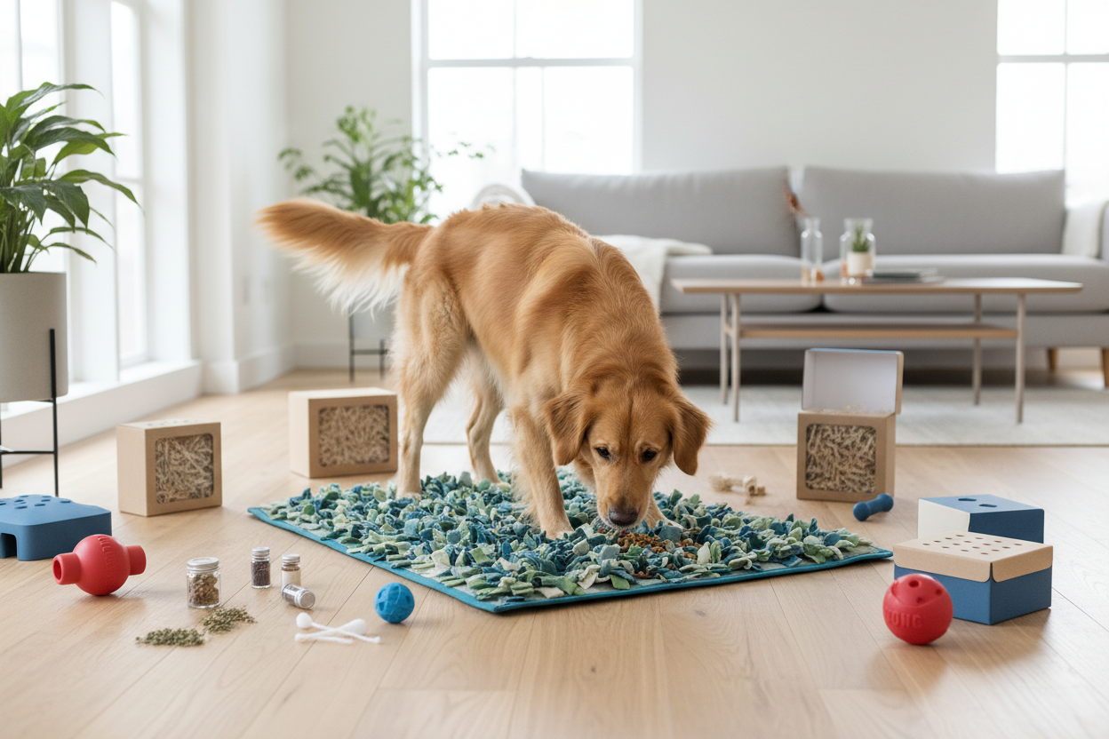 Why Sniffing Games Are One of the Best Enrichment Activities for Dogs
