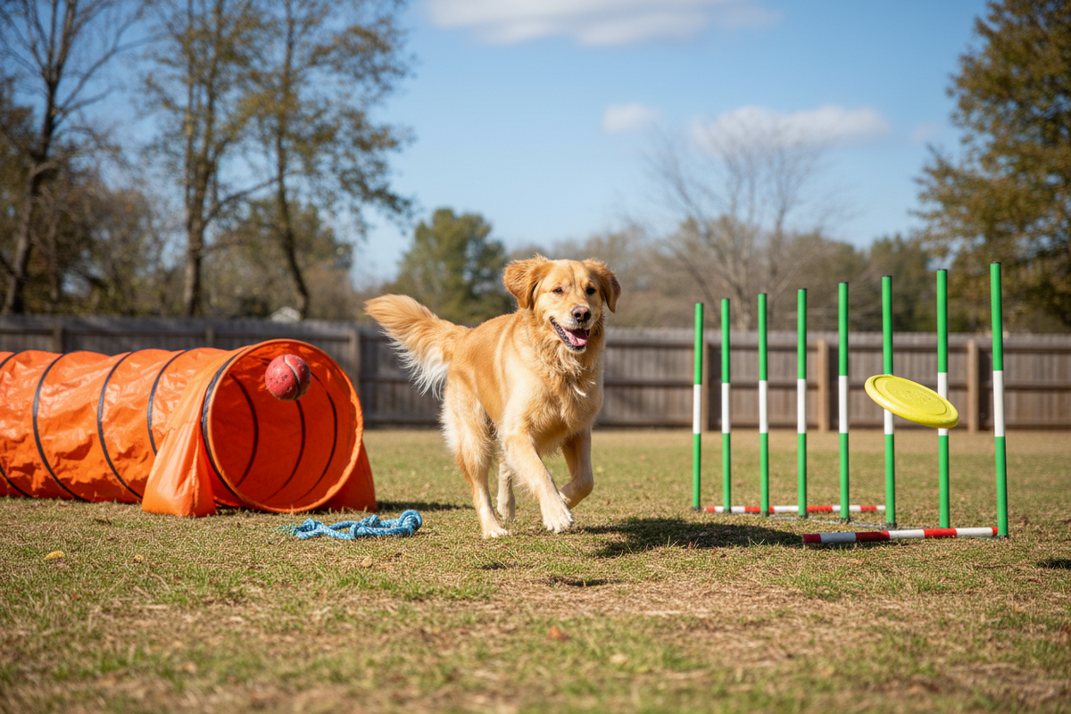 Active Play Essentials for Dogs: Fetch, Tug, Chase, and Agility
