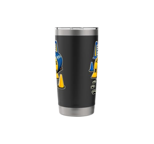 TUNNEL TURN READY Dog Agility Course, Training, Jump Bar Stainless Steel Insulated Tumbler - color: Black