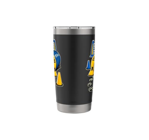 TUNNEL TURN READY Dog Agility Course, Training, Jump Bar Stainless Steel Insulated Tumbler - color: Black