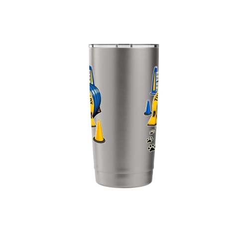 TUNNEL TURN READY Dog Agility Course, Training, Jump Bar Stainless Steel Insulated Tumbler - color: Brushed Steel
