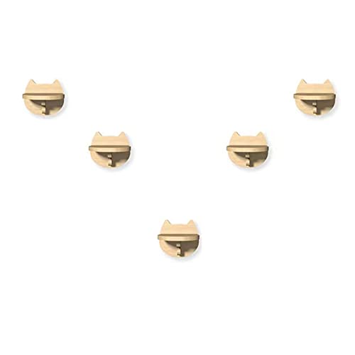 SHENGOCASE 5-Pack Natural Wood Wall Mounted Cat Steps - size: A