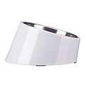 SUPERDESIGN Anti-Vomiting 15° Slanted Pet Bowl, S/0.5 Cup, Gray - color: Light Gray, size: S/0.5 Cup