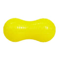Ruff Dawg Ruff-Flex Weenut Treat-Fillable Dog Toy, SM, Yellow - color: Yellow, size: SM – 4.65"
