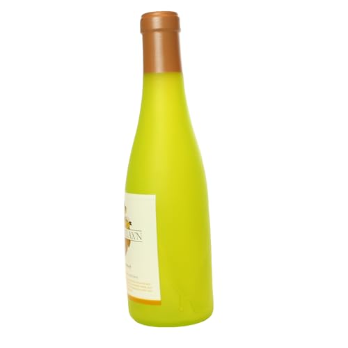 SILLY SQUEAKERS Tuffy Kennel Relaxin Wine Bottle Dog Toy: Squeaky Dog Toy, Washable and Floats, Vinyl Construction - color: Yellow Kennel Relaxin Wine Bottle