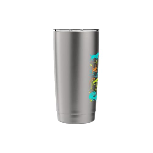 Run Weave Jump Tunnel Dog Agility Stainless Steel Insulated Tumbler - color: Brushed Steel