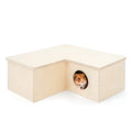 Niteangel Multi-Chamber Hamster House Maze: 1 Entrance 3 Rooms Maze Habitat - size: 3-Room Large