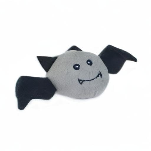 ZippyPaws Burrow Hide & Seek Plush Dog Puzzle - Pumpkin with Bats