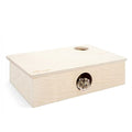 Niteangel Multi-Chamber Hamster House Maze: 2 Entrance 6 Rooms Maze Habitat - size: 6-Room Small