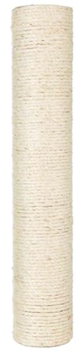 Trixie Replacement Sisal Post for Scratching Posts, Cat Trees and Cat Towers, 4.3 x 23.6-in (11 × 60 cm) - size: 11 x 60 cm