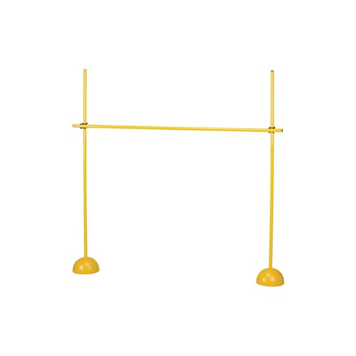 Champion Sports Agility Training Pole & Hurdle Sets – Speed, Footwork & Coordination Drills, Indoor/Outdoor PVC Poles - style: Agility Pole Hurdle Set