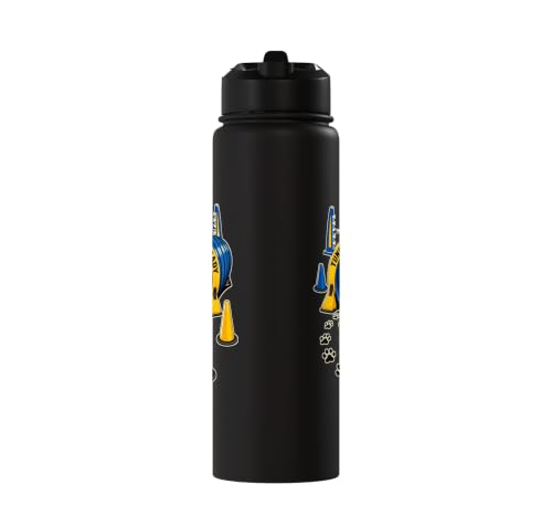 TUNNEL TURN READY Dog Agility Course, Training, Jump Bar Stainless Steel Insulated Water Bottle - color: Black