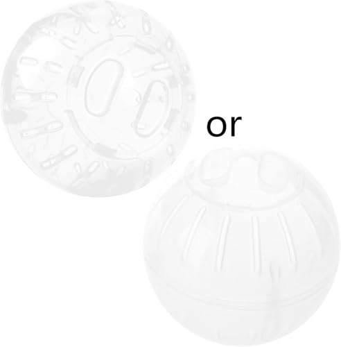 1Pc Transparent Small Pets Exercise Ball Dwarf Hamster Mute Running Spinner Play Toy for Junior Hedgehog Gerbil Hamster Exercise Ball,Small Animals Supplies