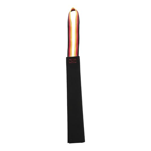 Dog Bite Rag Leather Tug Toy with Handle for Training
