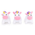 ZippyPaws Burrow Replacement Miniz Squeaky Toy for Enrichment - Unicorns - style: Unicorns (3-pack)