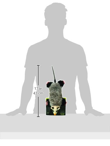 Hyper Pet Real Skinz Opossum Plush Dog Toy, Medium (Pack of 12) - size: Medium (Pack of 12), style: Opossum