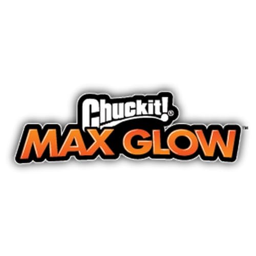 Chuckit! Max Glow Bouncy Ball, Glowin the Dark, XL 3.5in - size: Extra-Large