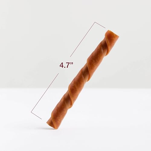 SmartBones Stuffed Twistz with Peanut Butter, Rawhide-Free Chews for Dogs Stuffed with Pork Flavor, 6 Twistz - size: 6.9 Ounce (Pack of 1)