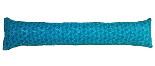 Catnip Kicker Toy for Indoor Cats – 15" Large Cat Kick Stick, 1 oz Potent Canadian Catnip, Durable Plush Cat Wrestling Toy, Turquoise - color: Turquoise
