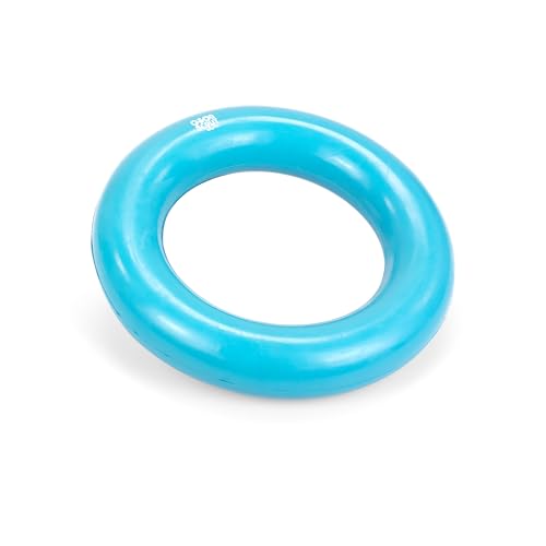 Good Scout Rubber Ring for Tugging & Chewing, Best Fetch Toy for Aggressive Chewers, No Stuffing Toy for Medium & Large Dogs - style: Rubber Ring