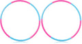 Liberry Kids Exercise Hoop Sport Toy for 3+ with Adjustable Size - size: 2 pack-6 pieces