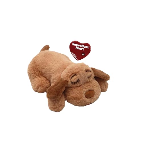 Snuggle Puppy Junior Heartbeat Toy, Calming Comfort, Small Breeds - Biscuit - color: Biscuit