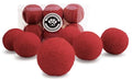 Wool Cat Toys, Felt Toy Balls, Red, 6PCS - color: Red