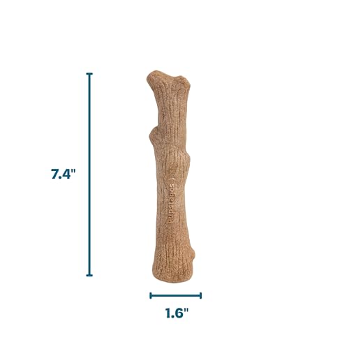 Pupstages Dogwood Stick Dog Chew Toy, Made in USA, Medium, 7.4" - size: Medium (Pack of 1)
