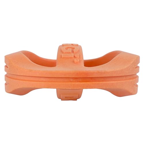 Van Ness Pets Doggi Catch and Carry Flying Disc Floating Dog Toy, Small, Orange - size: Small