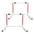 Adjustable Track and Field Hurdles Height Sports Training Hurdle with Counterweight Heavy Duty Track and Field Equipment Practice Training from 30 to 42 Inch for Athletes Adults - size: 2 pcs