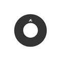 OllyDog Mini Super Flyer, Dog Flying Disc – Floating Fetch Toy, Soft on Teeth, Eco-Friendly Recycled Material, Lightweight, for Small & Medium Dogs (Raven, 9") - color: Raven