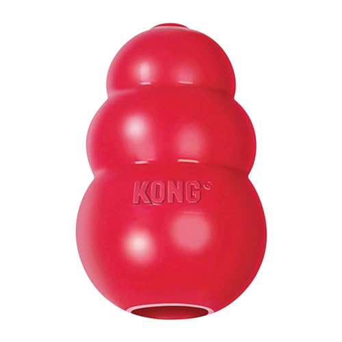 KONG Classic Stuffable Dog Toy, Natural Rubber Chew, for Extra Small Dogs - size: X-Small