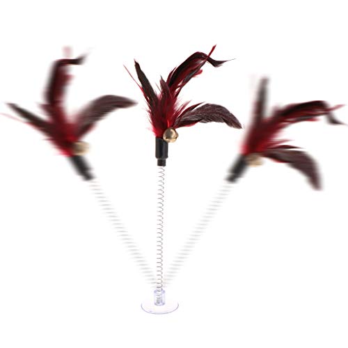 For Interactive For For Teaser Toy With Suction Cup For Kitten For Play