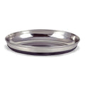 Our Pets Dish Oval Cat Rubber Bottom Pet Bowl (2 Pack) - size: 2 Count