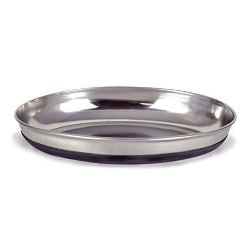 Our Pets Dish Oval Cat Rubber Bottom Pet Bowl (2 Pack) - size: 2 Count