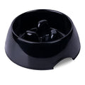 Super Design Slow Feeder Dog Bowl, 1 Cup(Holds Approx. 300ml), Non-Slip, Heat-Resistant, Sturdy, Dishwasher Safe, Suitable for Large Dogs - color: Black, size: M