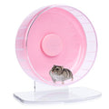 Niteangel Super-Silent Hamster Exercise Wheel: Quiet 8.2 inch Running Wheel - color: Pink, size: Small