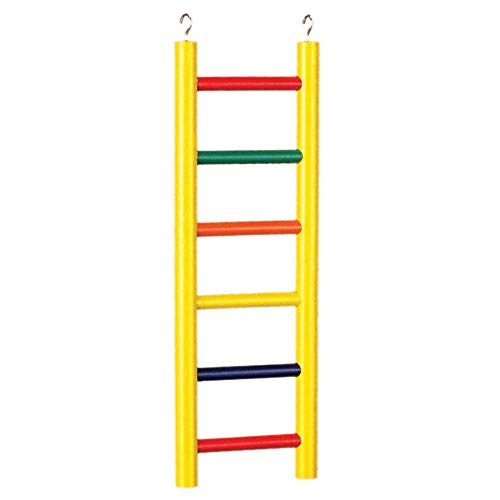 Prevue Pet Products 6-Rung Wood Bird Ladder Accessories - size: 6 rungs