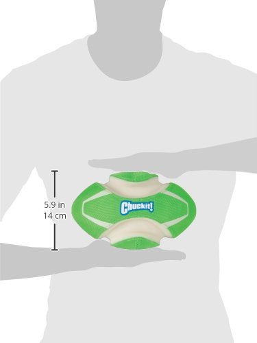 Chuckit! Max Glow Fumble Fetch Dog Football Dog Toy - size: Small, style: Max Glow