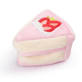CHEWFFON Dog Interactive Toy, Snuffle Strawberry Cake for Enrichment - style: Strawberry Cake Slice