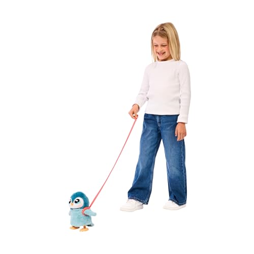 Little Live Pets Walking Penguin My Pet Waddles, Interactive Plush Penguin with 25+ Sounds and Detachable Leash, Toy Penguins for Kids of Ages 5+ - style: Walking Penguin