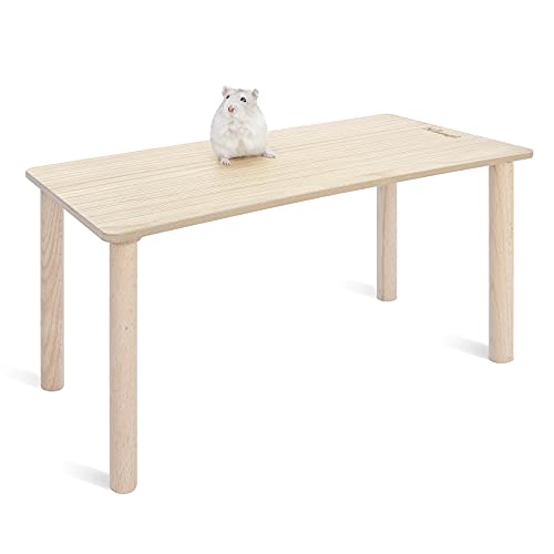 Niteangel Hamster Play Wooden Platform: Rectange - 7" L x 15.7" W - 7" H - size: Rectangle - 7" Height