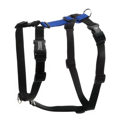 Blue-9 Balance Harness® for Dogs, No-Pull, Buckle-Neck, Training, Blue, L - color: Blue, size: L (Ribcage: 29"-43.5")