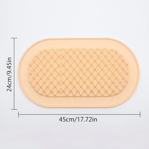 Silicone Slow Feeder Lick Mat Non‑Slip Anti‑Choking Pad for Dogs & Cats