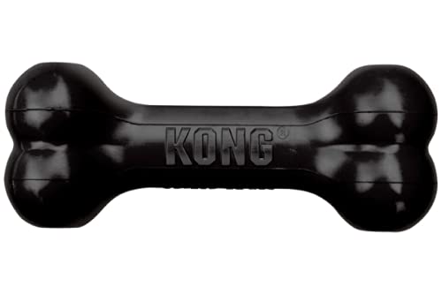 Kong Extreme Goodie Bone Dog Toy - Medium, Black x 3