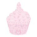 BigMouth Cupcake Silicone Lick Mat for Dogs and Cats, Slow Feeder Enrichment Pad, Dishwasher Safe Anxiety Relief Toy - style: Cupcake