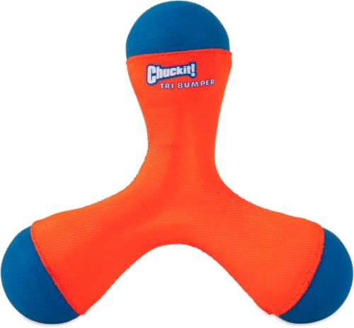 Chuckit! Triangular Fetch & Tug Dog Toy (Pack of 12) - size: Medium (Pack of 12), style: Tri-Bumper