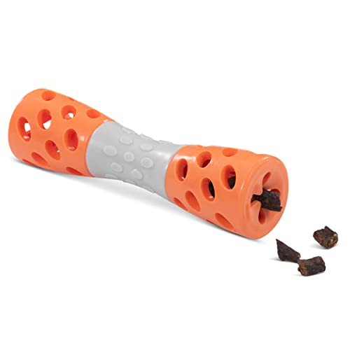 Messy Mutts Totally Pooched Toss n Stuff Hourglass, 7 Inch, Orange - color: Orange
