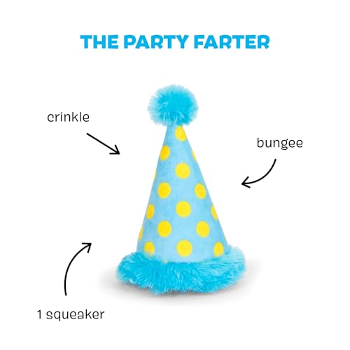 BarkBox The Party Farter Dog Toy - Fun for Dogs - color: The Party Farter
